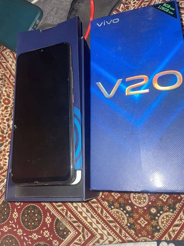 vivo v20 8+4ram or 128 GB memory 5