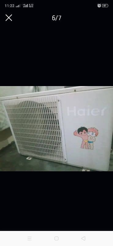 Haier AC for sale fresh condition 4