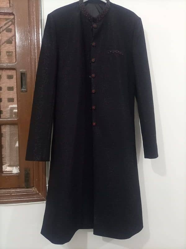 Rivaj Black Shirwani 0