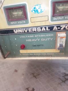 urgent sale universal stabilizer 7000 wat behtarin condition mein