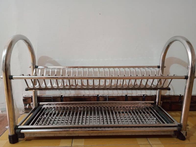 Stainless steel dish rack 0