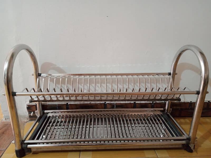 Stainless steel dish rack 1