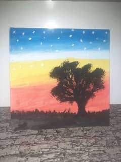 Natural handmade painting