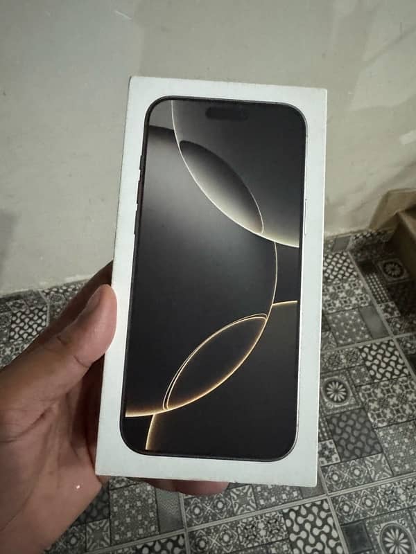 Iphone 16 pro max 512 GB non pta factory unlock 0