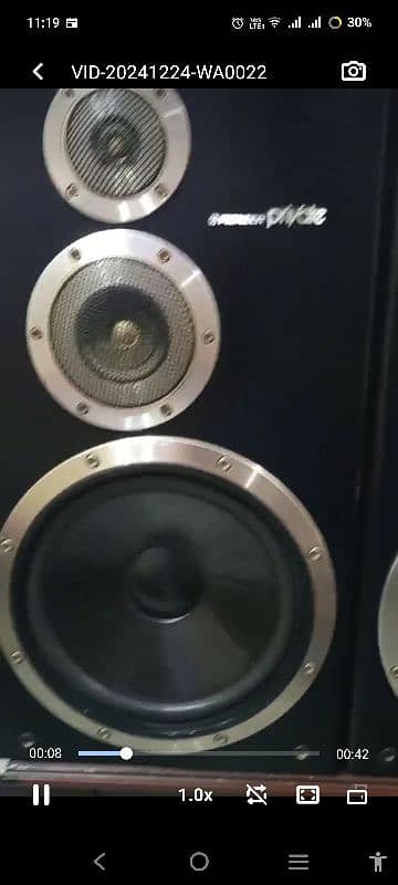 Speaker pioneer 100 w 10 inch 5