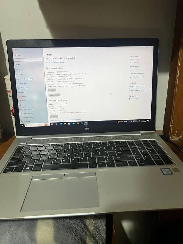 HP 8th generation laptop 8