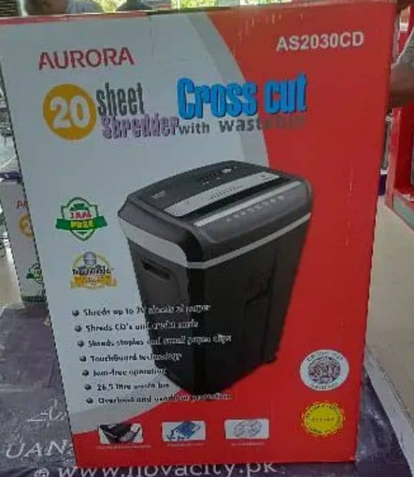 PAPER SHREDDER PAPER CUTTER AURORA 0