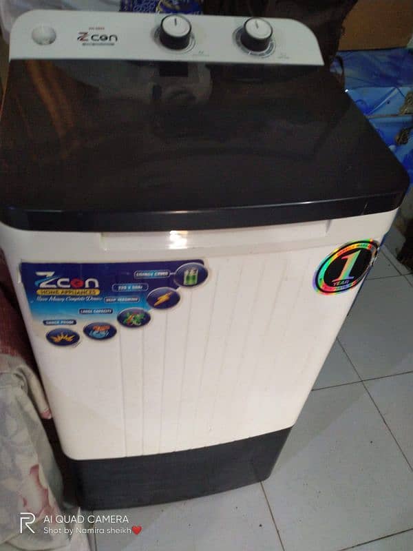 zcon washing machine 0