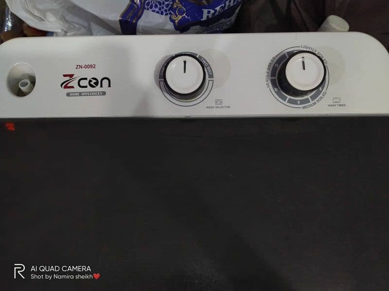 zcon washing machine 7