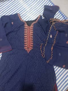 shirt and dupatta