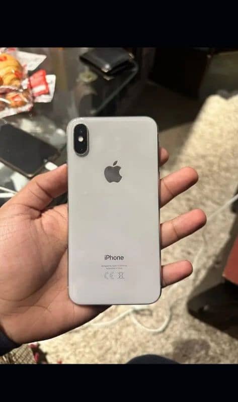 iphone x PTA provide 256gb 0