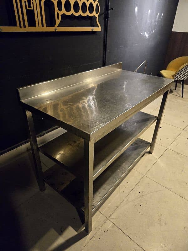 Stainless Steel working table 1