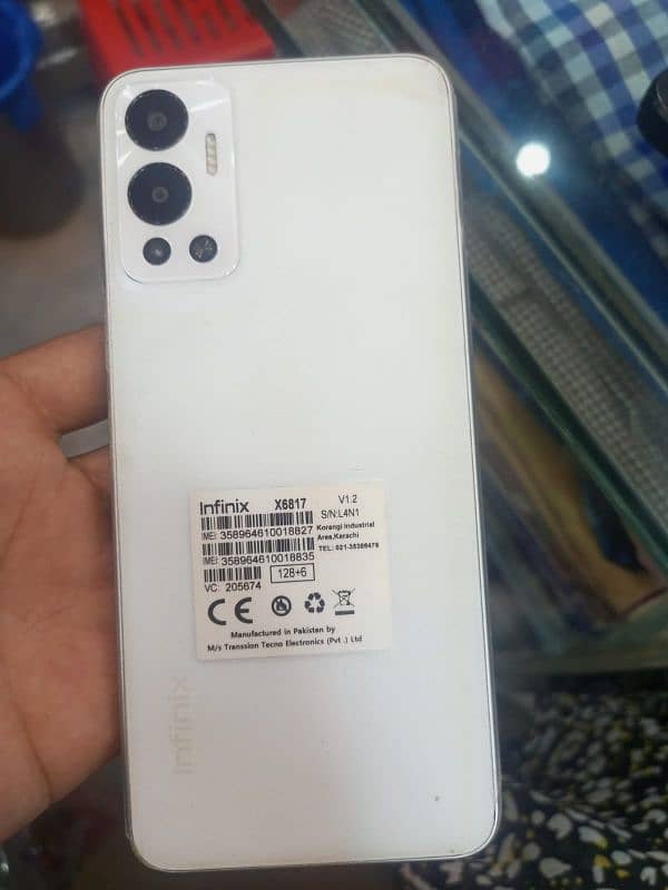 INFINIX HOT 12  good condition one hand use 1