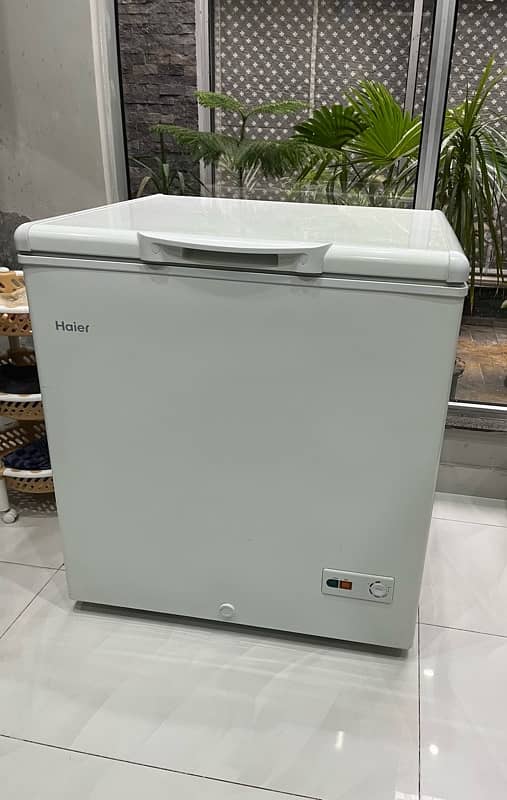 Haier deep freezer 6