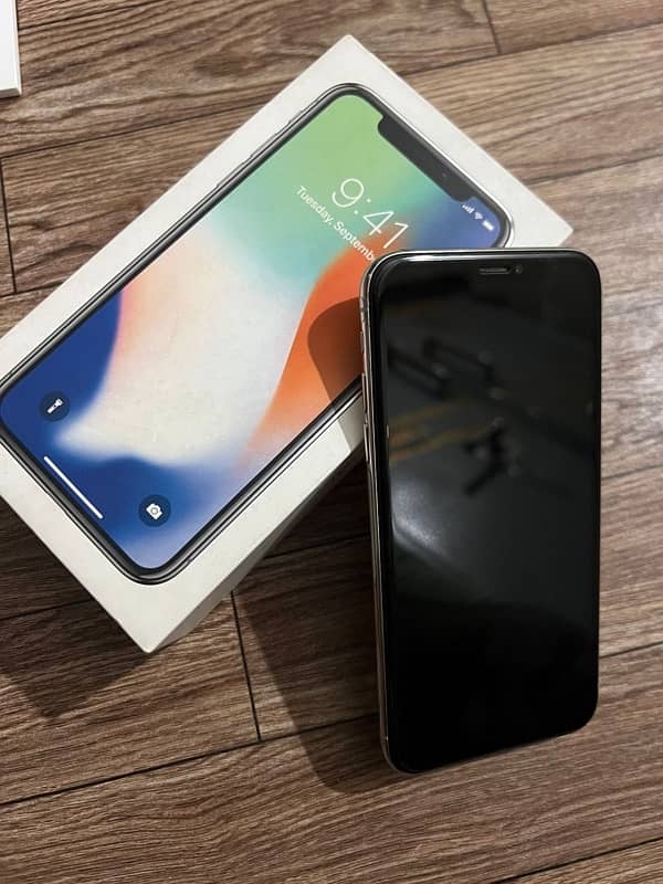 IPhone X 256 gb pta approved 5