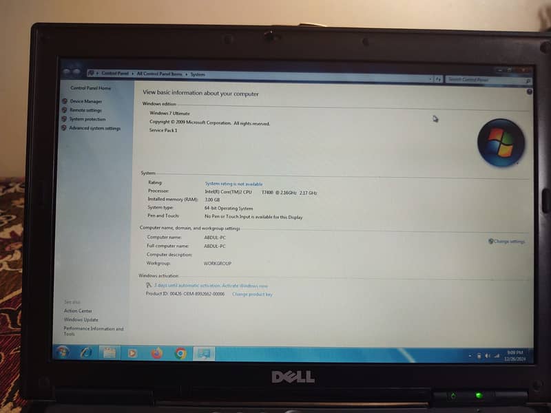 Dell Latitude D630 for sale 2