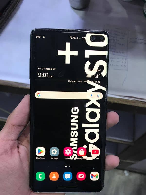 Samsung s10 plus Exchange possible pta approved 7