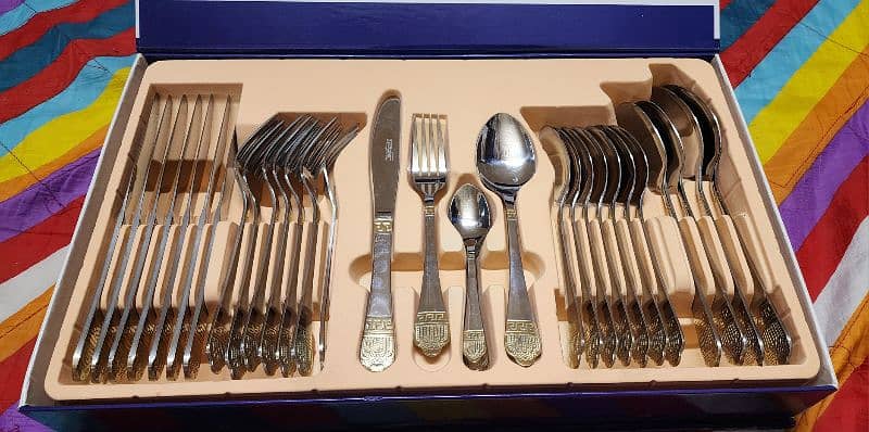 Zepter (Switzerland) Imported 24Pcs Bridal Cutlery Set (30yGuarantee) 0