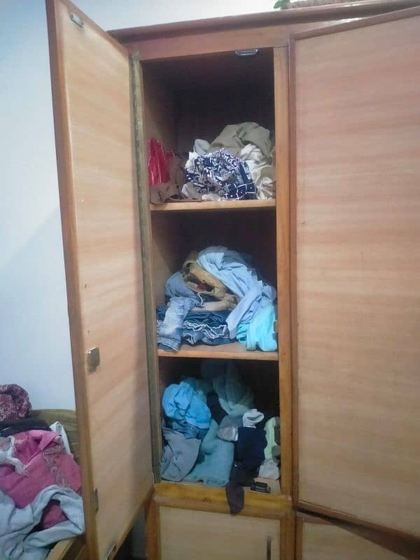 The cupboard for clothes. 2