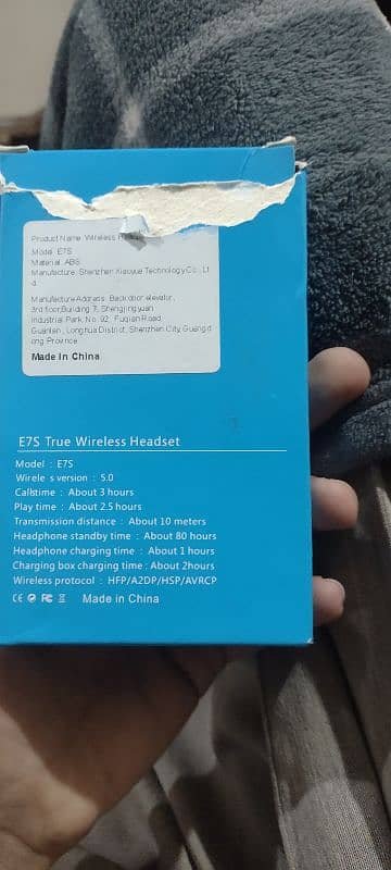 Tws-6 E7s earbuds. . good quality 5