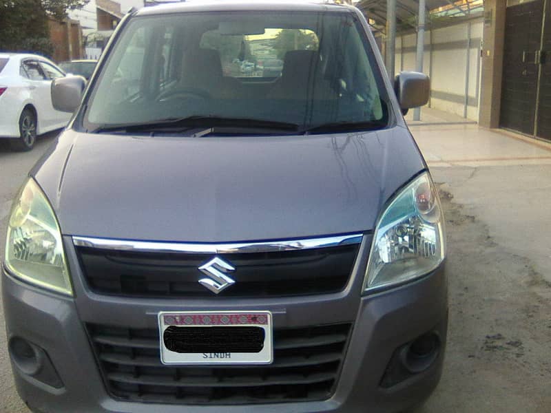 SUZUKI WAGON R VXL MODEL 2016 METALLIC GREY COLOUR BEHTREEN CONDITION 4