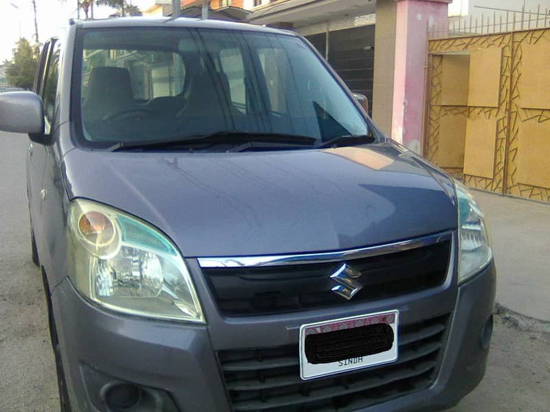 SUZUKI WAGON R VXL MODEL 2016 METALLIC GREY COLOUR BEHTREEN CONDITION 8