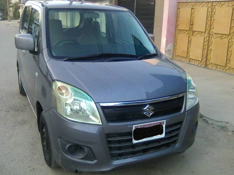 SUZUKI WAGON R VXL MODEL 2016 METALLIC GREY COLOUR BEHTREEN CONDITION 16