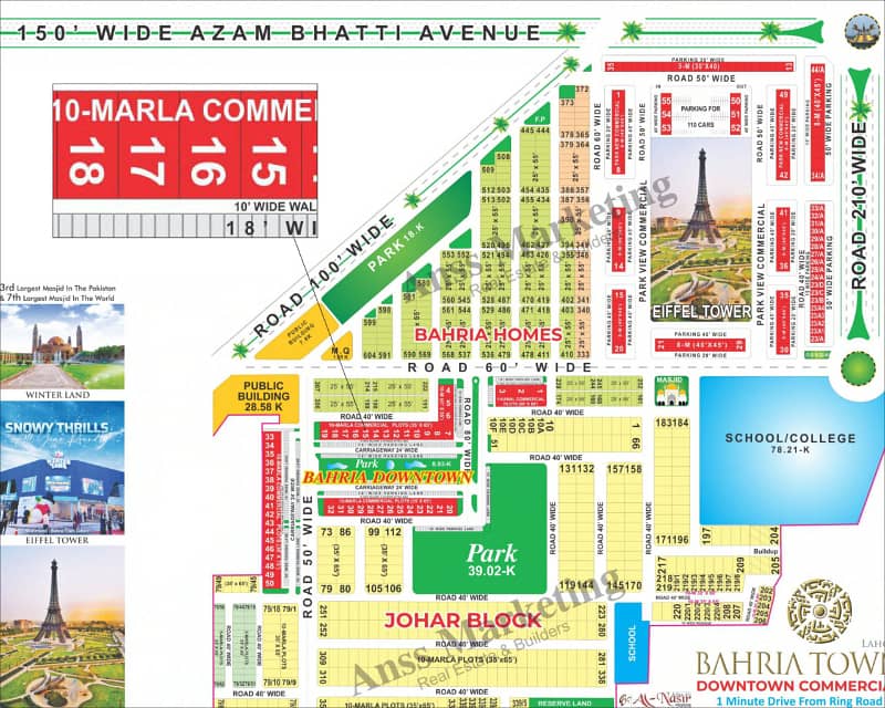 5 Marla Residential Plot For Sale In Sector D AA at prime location on investor rate 1