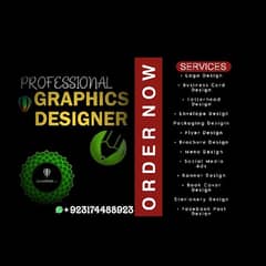 Graphics designer service available