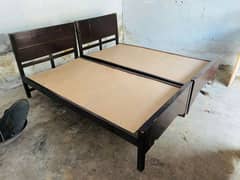 2 single bed 03115391419 best condition