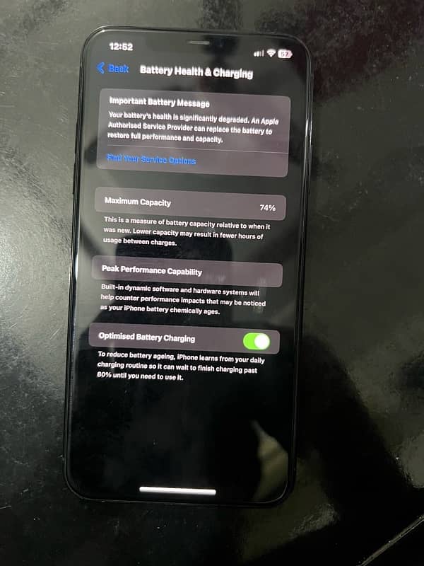 Iphone 11 Pro Max 256 Gb PTA Approved 2