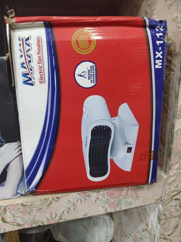 fan heater max by sogo brand Dilvery all Karachi 0