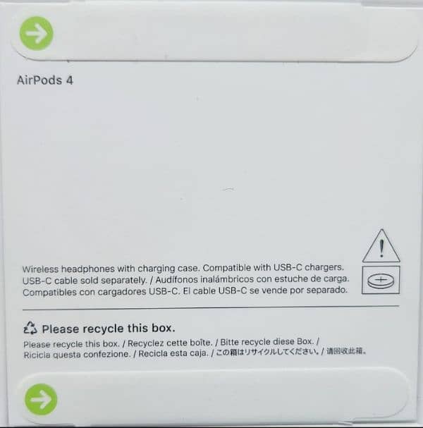 Airpod 4 box pack 1