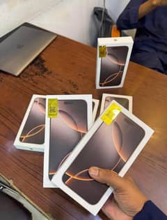 IPHONE 16 PRO MAX 256gb BOX PACK PTA APPROVED PHYSICAL ESIM MERCANTILE