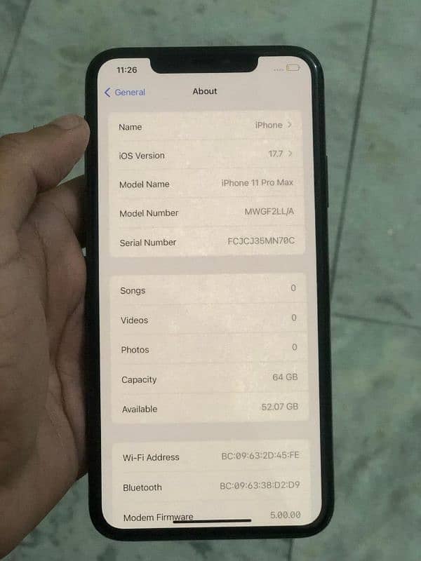 iphone 11pro max pta approved 5