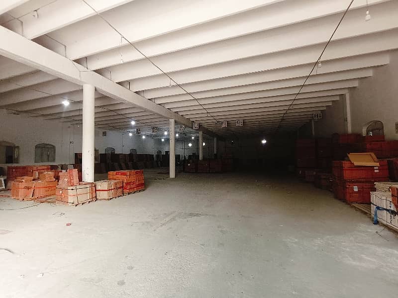 30,000 Sq Ft Covered Area Warehouse & Factory Unit For Rent At Main Jaranwala Road Near Grid Station Faisalabad 0