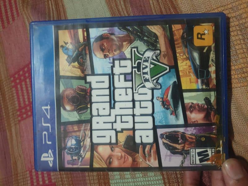 Gta 5 (used) ps4 for sale 0