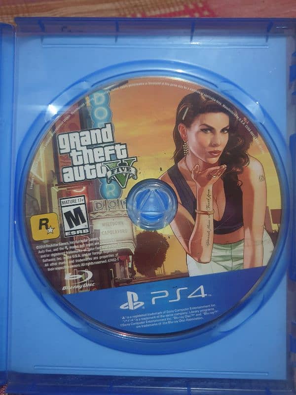 Gta 5 (used) ps4 for sale 1