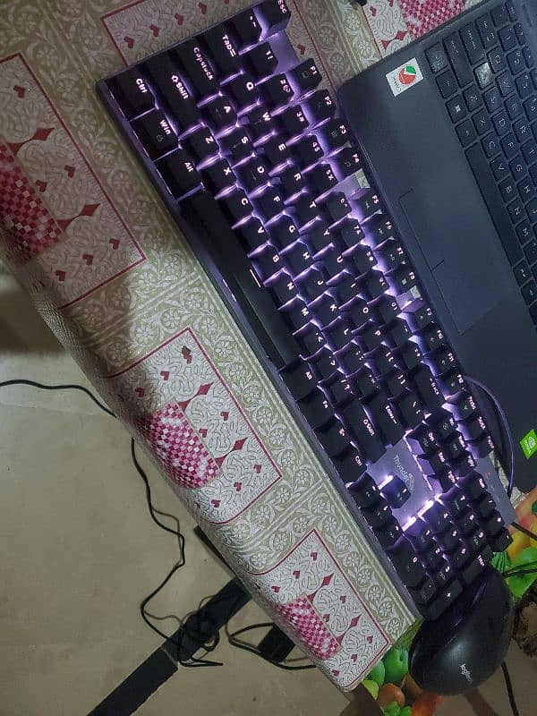 Mechanical keyboard and mouse 1