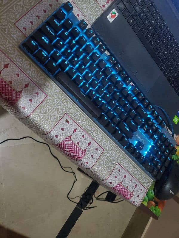 Mechanical keyboard and mouse 2