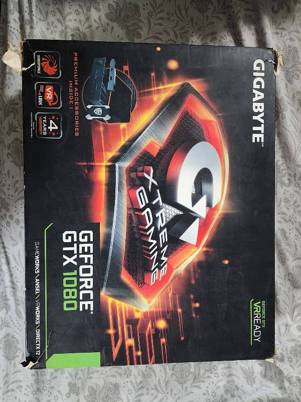 Gigabyte GTX 1080 Xtream Gaming 0