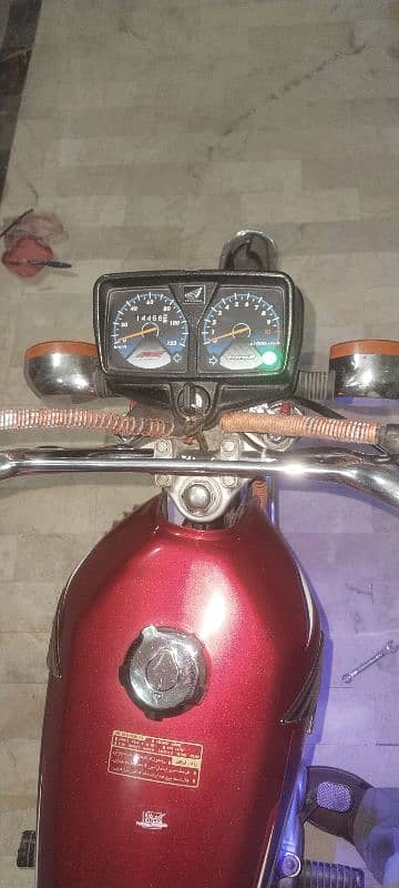 Honda CG 125 Khi number 5