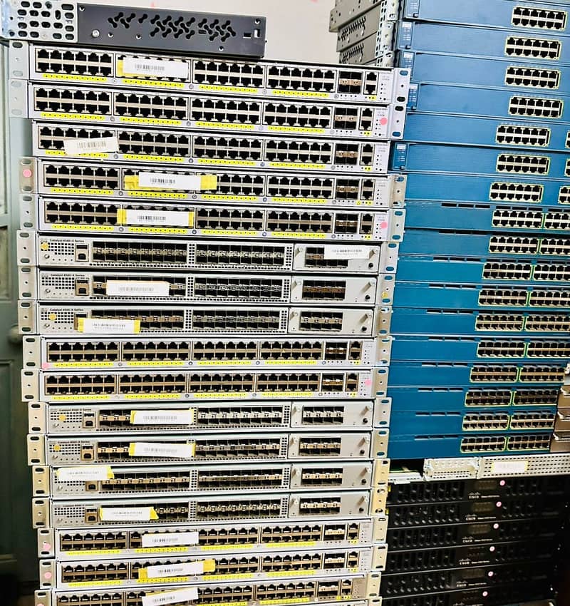 USED NETWORK SWITCHES 8/ 16 / 24 & 48 PORTS AVAILABLE IN QTY 0