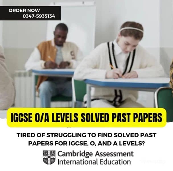 IGCSE O/A Level Solved Past Papers 0