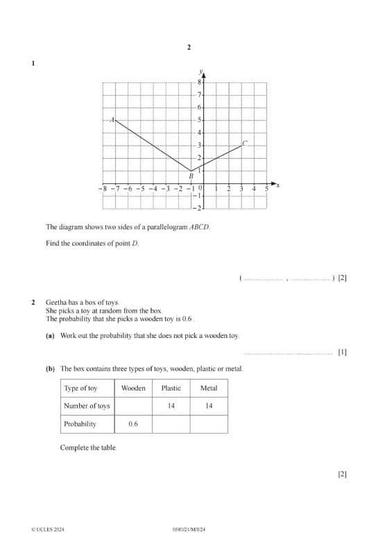 IGCSE O/A Level Solved Past Papers 3