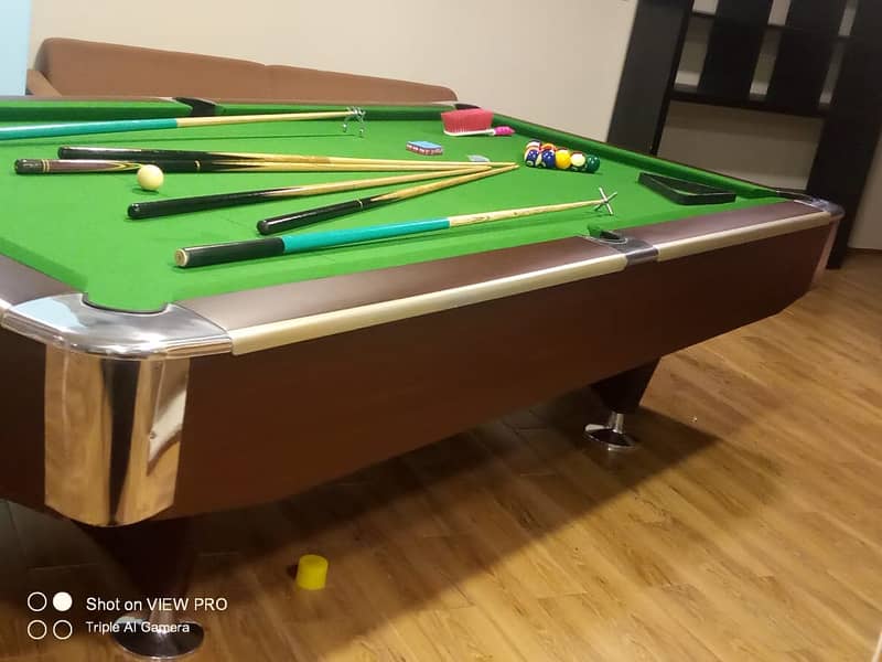 All Snooker Table Available Star/Wiraka/Shender/American/Rasson/Cues 4