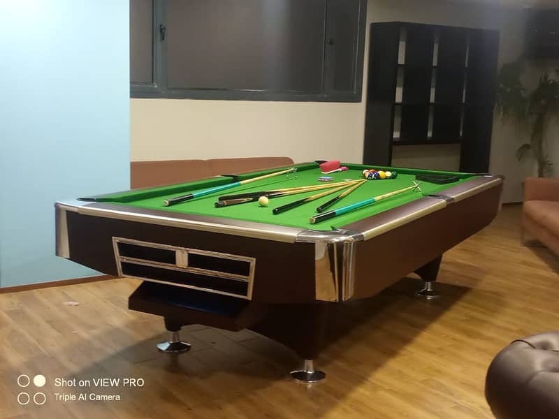 All Snooker Table Available Star/Wiraka/Shender/American/Rasson/Cues 7