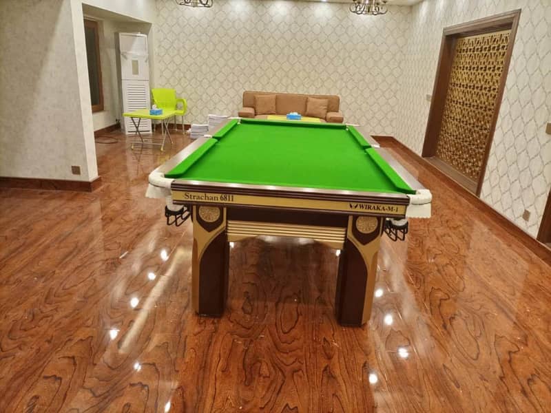 All Snooker Table Available Star/Wiraka/Shender/American/Rasson/Cues 8