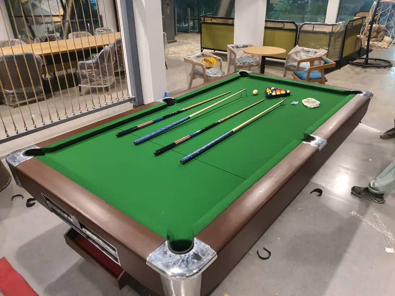 All Snooker Table Available Star/Wiraka/Shender/American/Rasson/Cues 13