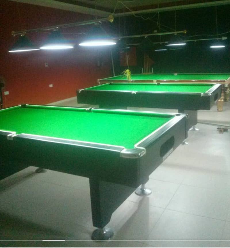 All Snooker Table Available Star/Wiraka/Shender/American/Rasson/Cues 17